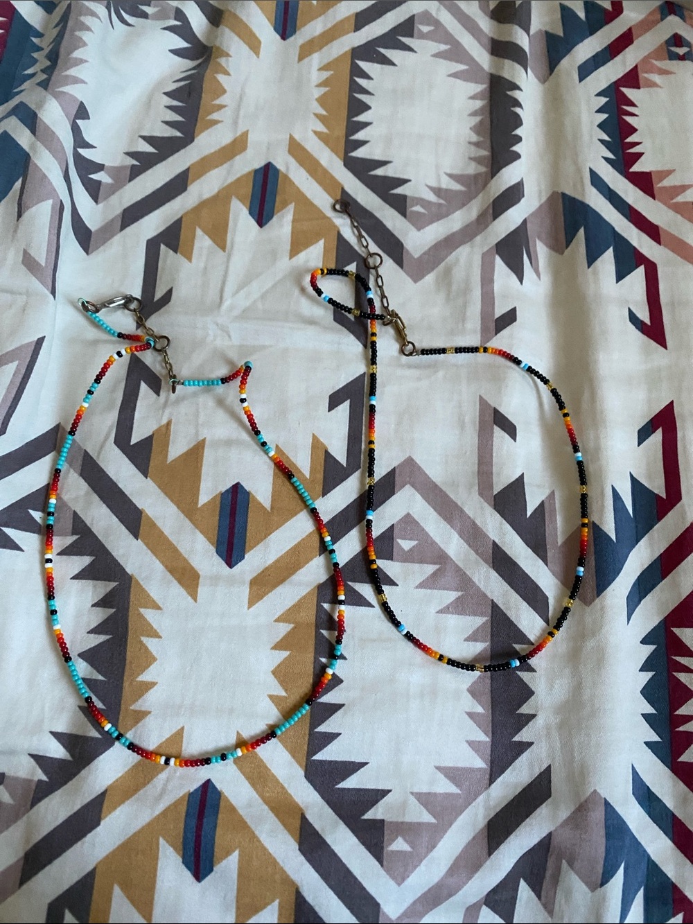 Beaded Necklace - Multicolor